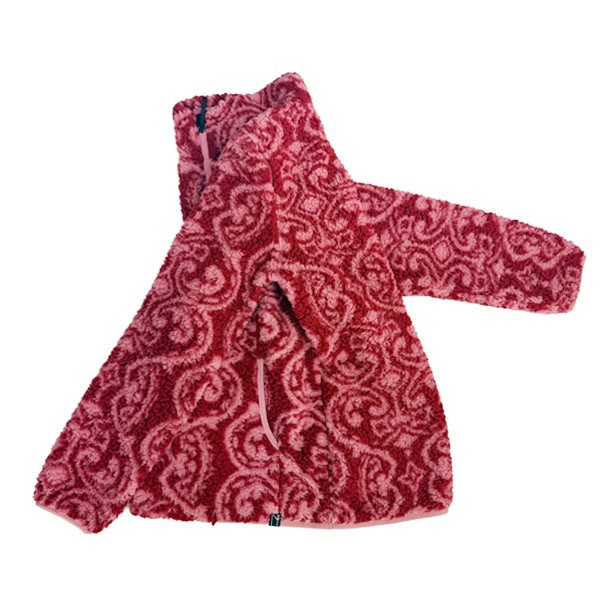 Paisley Print Half-Zip Sherpa Fleece Jacket Paisley Print Half-Zip Sherpa Fleece Jacket
