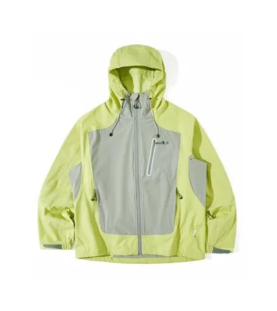 Kültéri túrázás Softshell szélálló vízálló dzseki